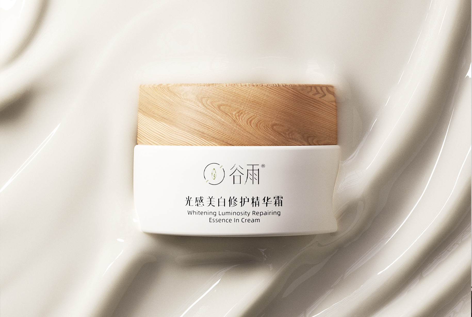 【免费】面霜膏体c4d模型