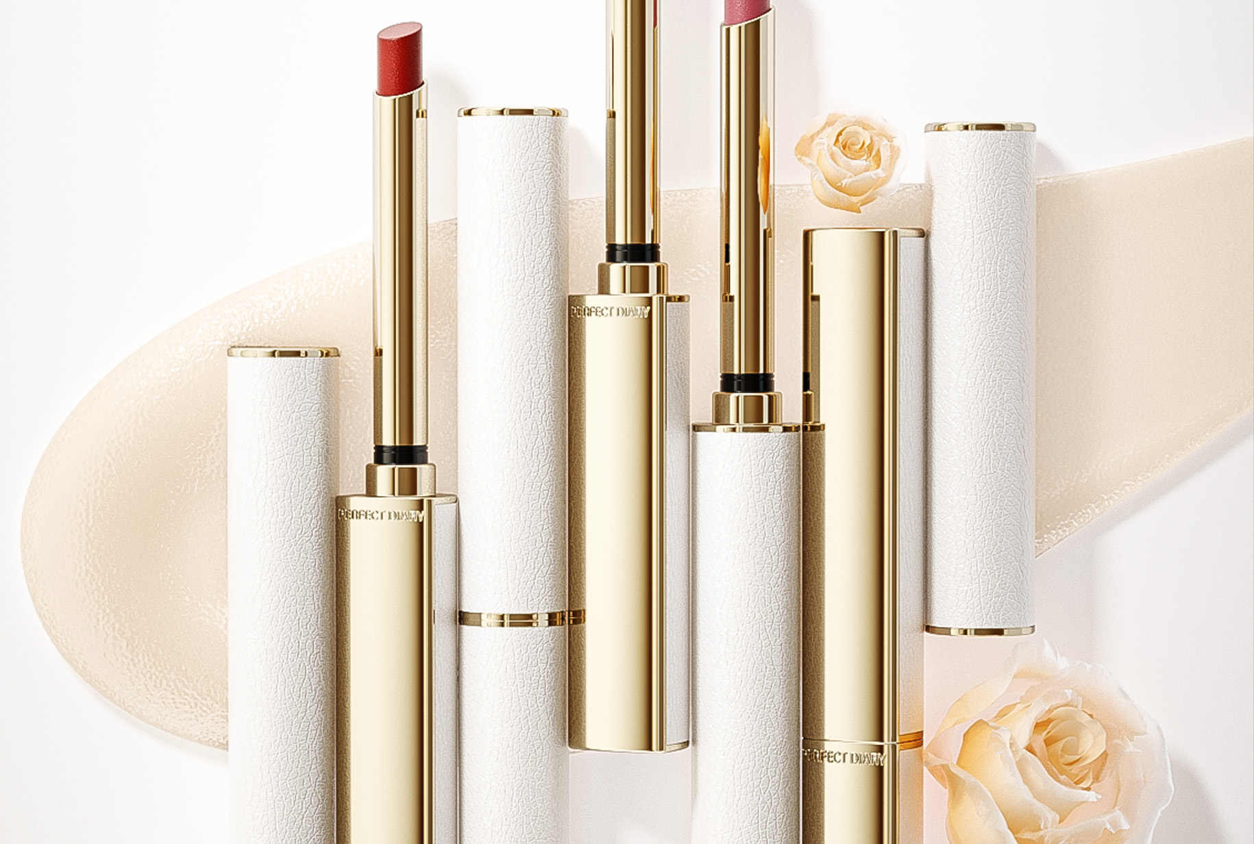 皮质口红七夕节日场景