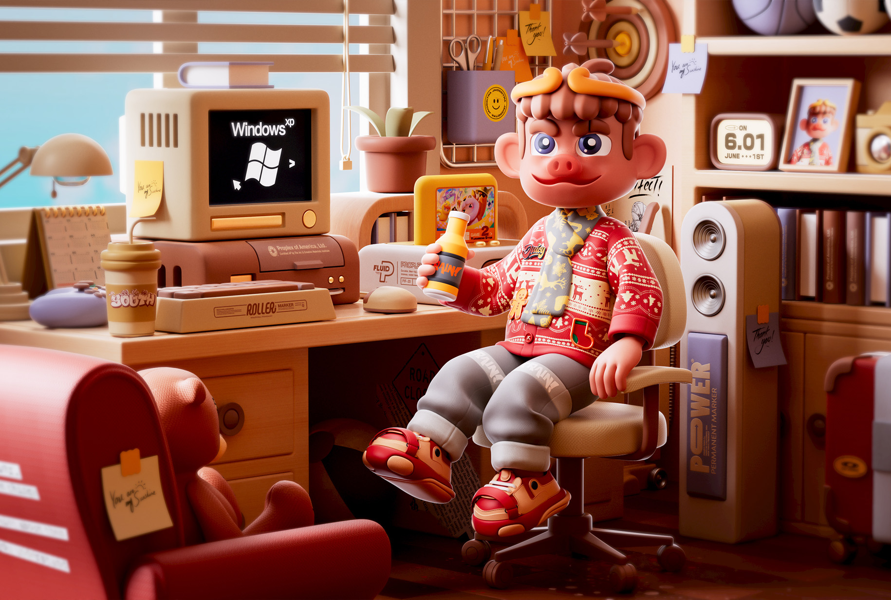 独家原创三火IP设计工程-西游特别篇-八戒