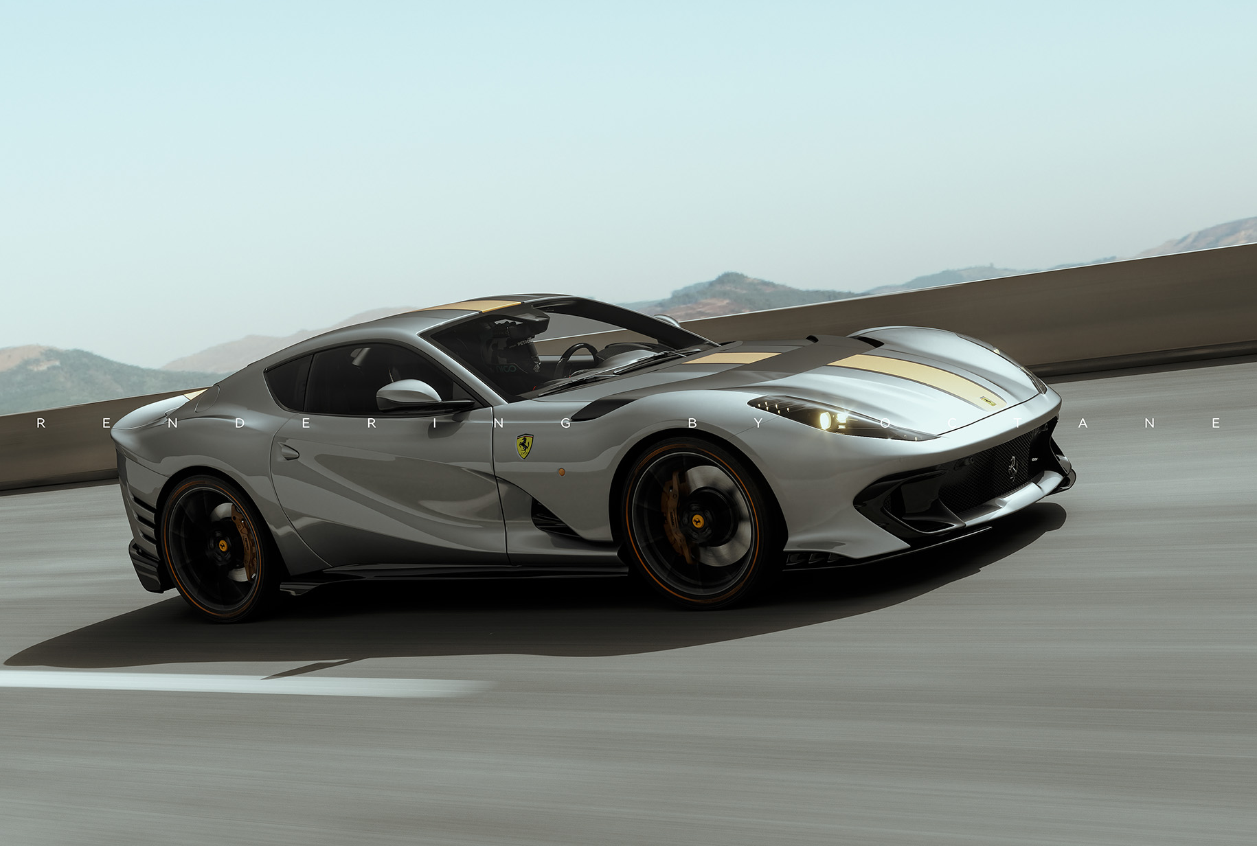 多镜头角度法拉利汽车工程