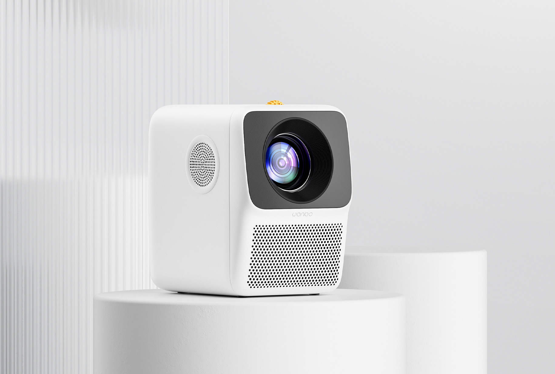 投影仪极简场景c4d工程2