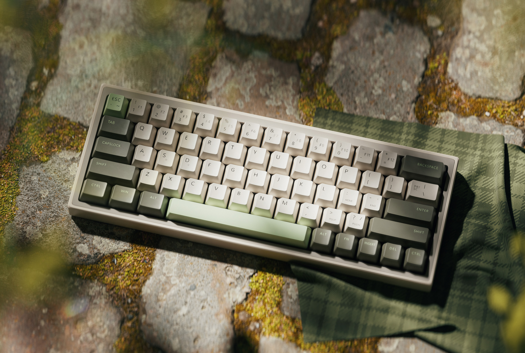 写实键盘渲染工程场景c4d